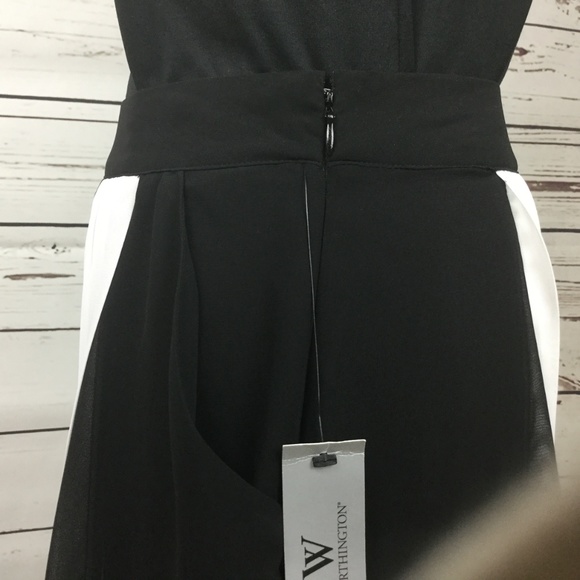 Worthington Color Block Pleated Skirt, Size 12 - Picture 3 of 6